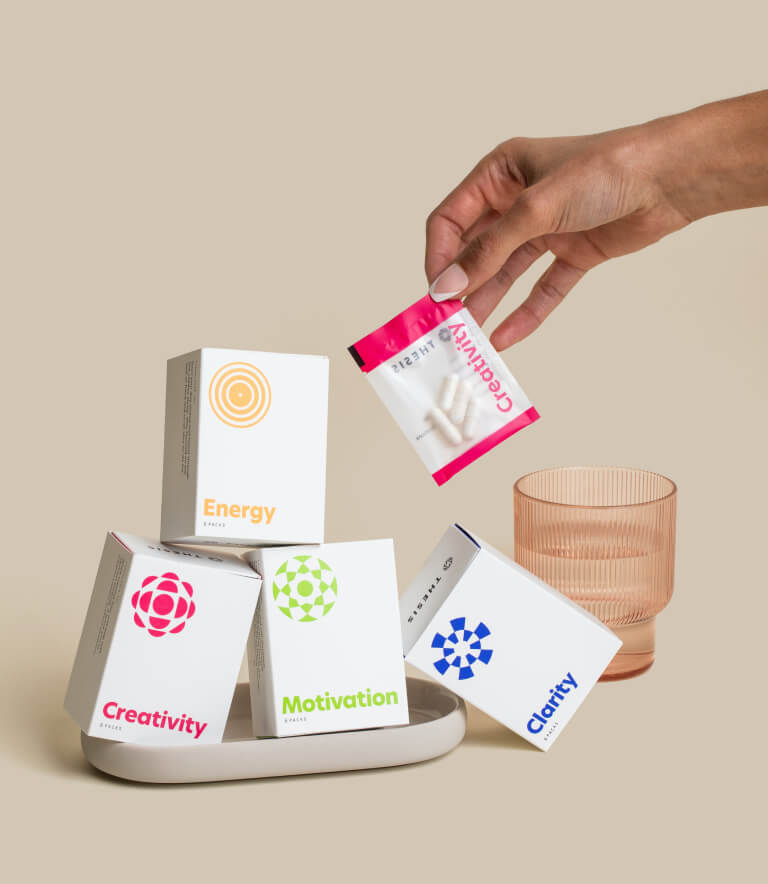 Food Supplement. Energy, Clarity & Motivation